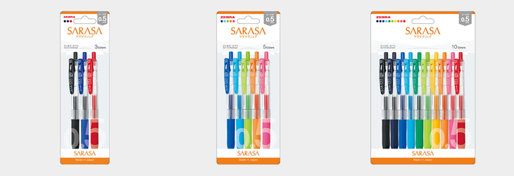 ZEBRA／サラサクリップ0.5セット